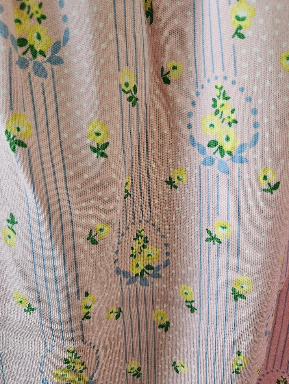 The Beaufort Bonnet Company Size 6 Pink & Blue Sleeveless Sweetheart Neckline